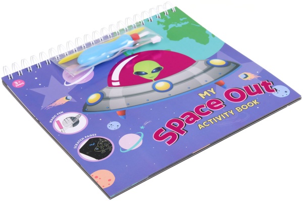 Набор для творчества скретч-арт Alien 577-3 pastel