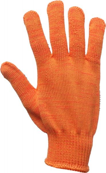 Рукавички Reis з покриттям ПВХ крапка XL (10) RT2148-2-OR