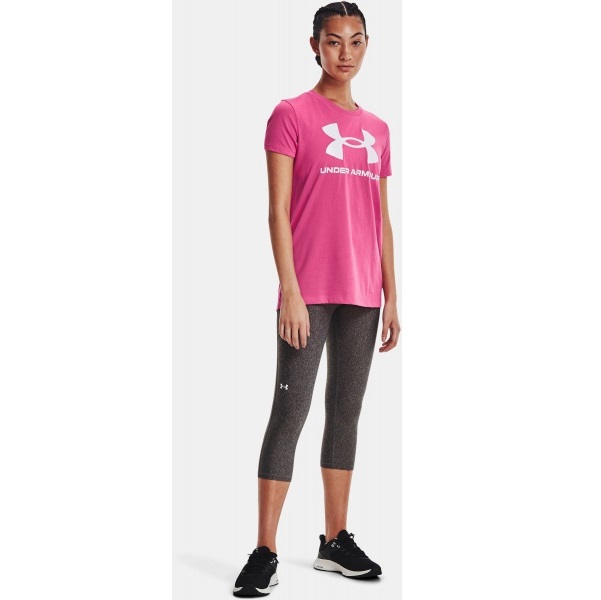 Футболка Under Armour Live Sportstyle Graphic SSC 1356305-634 р.L розовый
