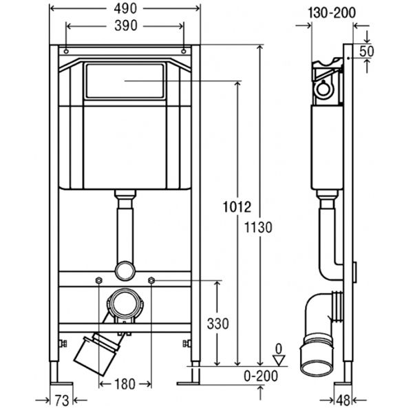 Инсталляция Viega Standart (673 192)