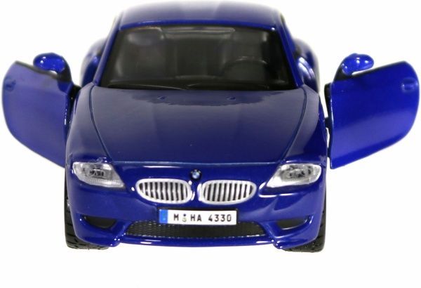 Автомодель Bburago 1:32 BMW Z4 M COUPE синий металлик серебристо серый 18-43007