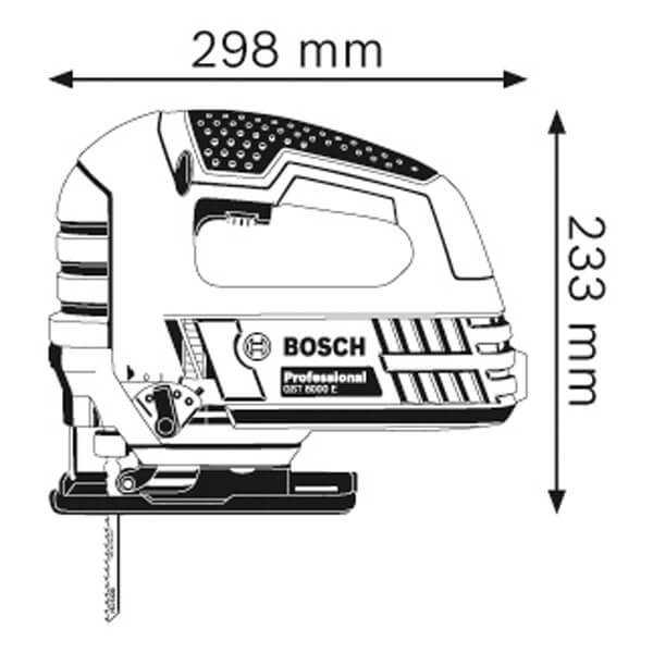 Електролобзик Bosch Professional GST 8000 E 060158H000