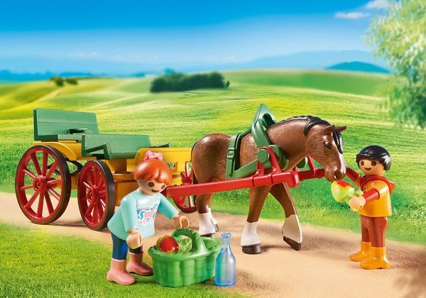 Конструктор Playmobil Конная повозка 6932
