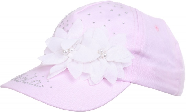 Кепка для девочек Pampona 21 L 07 р.48 розовый 