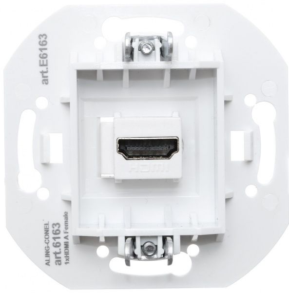 Розетка HDMI Aling-Conel Eon черный E6163.E1