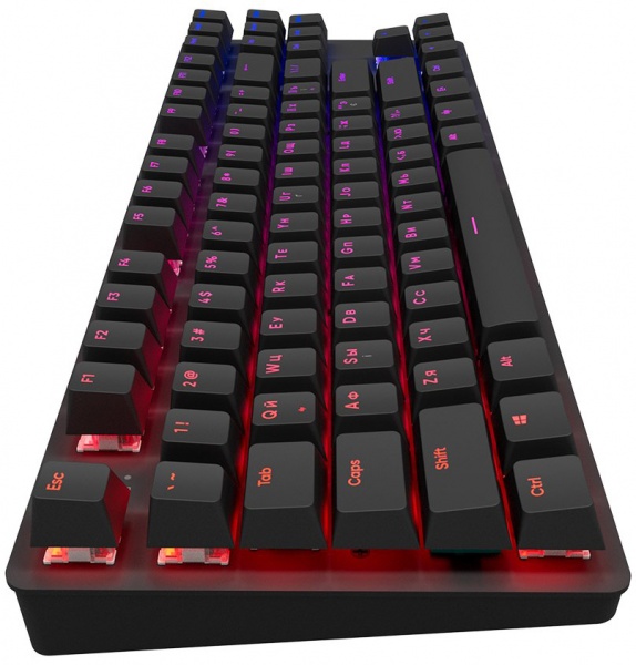 Клавіатура ігрова Dark Project KD87A Mech. g3ms Sapphire ENG/UA (DPO-KD-87A-000300-GMT) black 