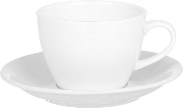 Чашка з блюдцем Horeca 300 мл (F2464+F2465) Alt Porcelain