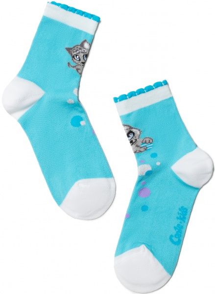 Носки детские Conte-Kids CK Tip-Top (стразы люрекс) 7С-45СП 248 р.16 бирюзовый 