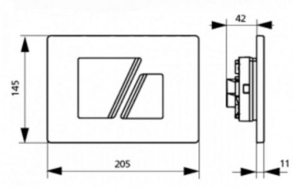 Система інсталяції Laufen Sanit Ineo Plus 4 в 1 + унітаз Pro New 2095.6