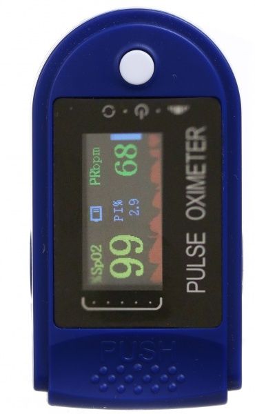 Пульсоксиметр (пульсометр) OX-832 TFT дисплей напалечный