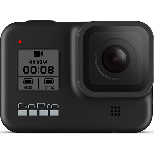 Экшн-камера GoPro Hero 8 с SD-картой и комплектом аксессуаров Holiday Bundle (CHDRB-801)