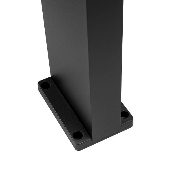 Світильник парковий Lutec LED Cuba 12 Вт IP54 чорний 