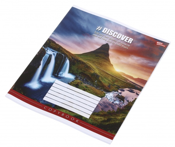 Тетрадь школьная 18 листов в клеточку в ассортименте Мечты сбываются