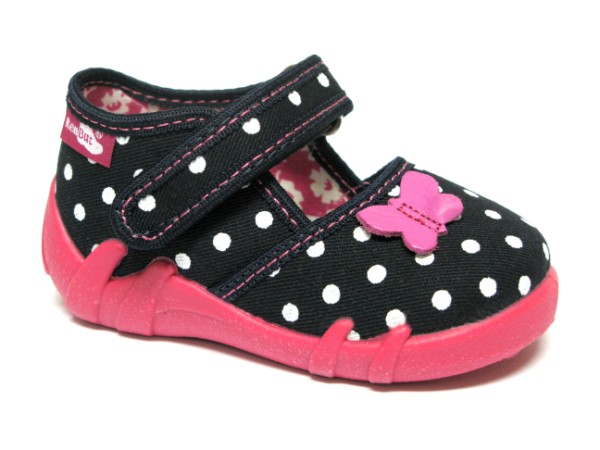 Капці дитячі RenBut Метелик р.21 темно-синій 13-105_P-1010-21 