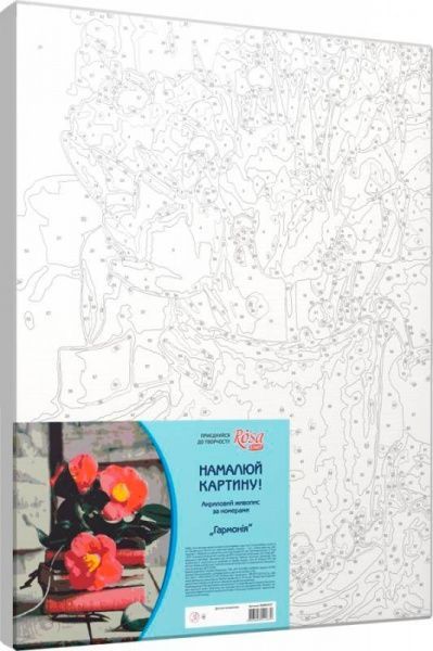 Картина по номерам стандарт акриловая живопись по номерам Гармония Rosa Start 
