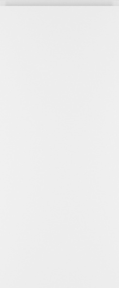 Фасад для кухні Грейд Білий глянець RAL9003 713x296 нижній лівий/верхній правий Альфа