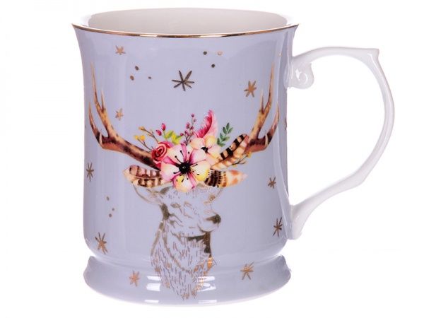 Чашка Christmas Deer 400 мл. 924-448 Lefard