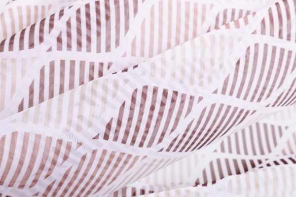 Набор кухонных тюлей Weave бежевый 140х160 см La Nuit