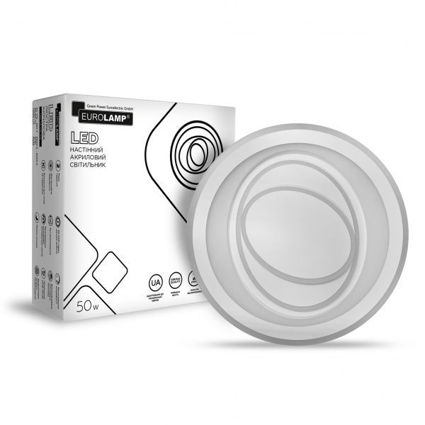 Светильник настенный Eurolamp LED A7 50 Вт белый LED-BRAR-50-A7 