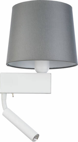 Бра Nowodvorski Chillin 1x40 Вт E27 серый/белый 8215 