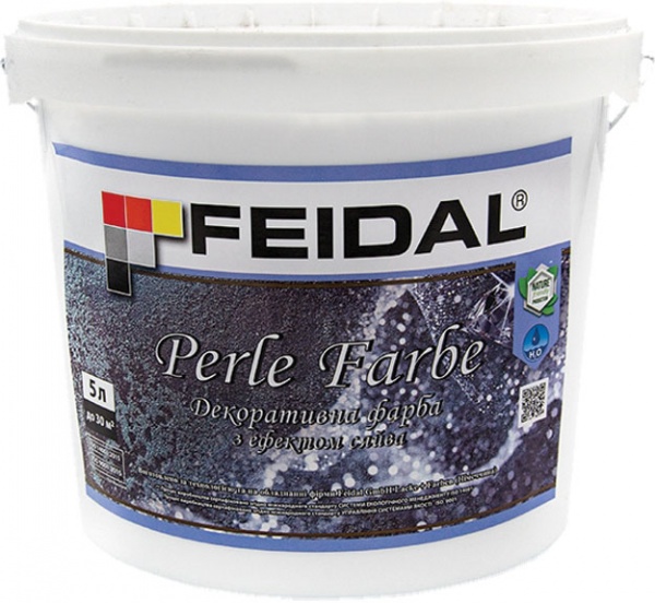 Декоративна фарба Feidal Perle Farbe безбарвний 5 л