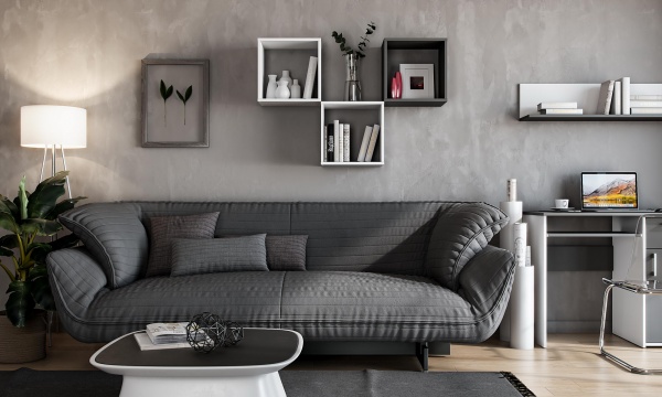 Полиця Грейд Адель 370x370x250 мм німфея альба 