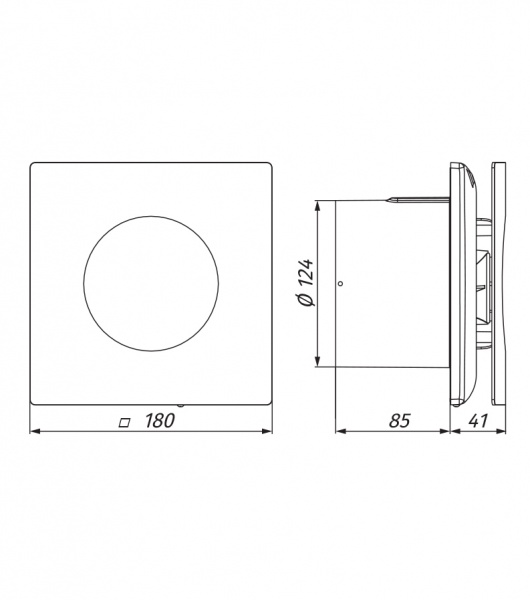 Витяжний вентилятор Blauberg Hi-Fi 125