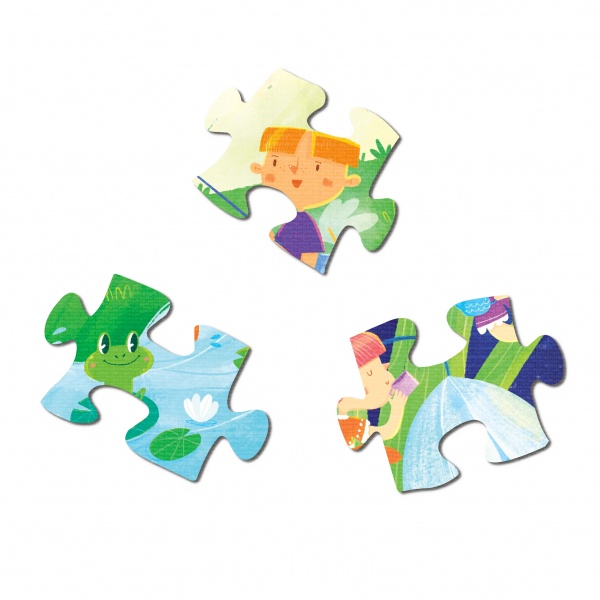 Пазли картонні Феї в казковому лісі 88 елементів orner-1550