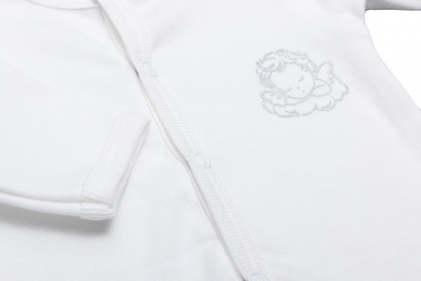 Комбинезон детский для мальчика Bambinelli с крылышками р.56 белый 