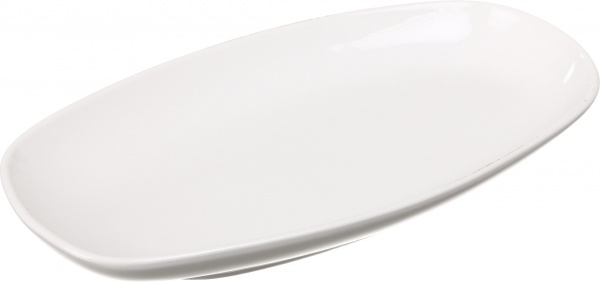 Блюдо овальне Pearl 27 см біле Porser Porselen 