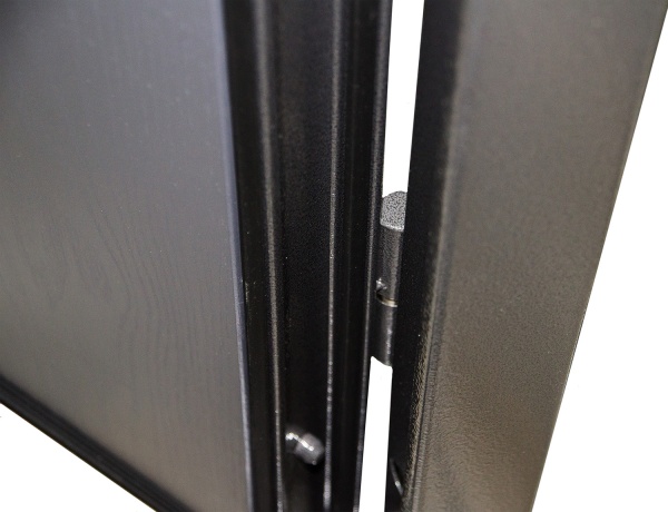 Дверь входная Министерство дверей КУ-Л3/262 бергамо антрацит 2050x860 мм