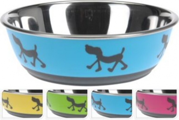 Миска 1,2 л 17 см собака