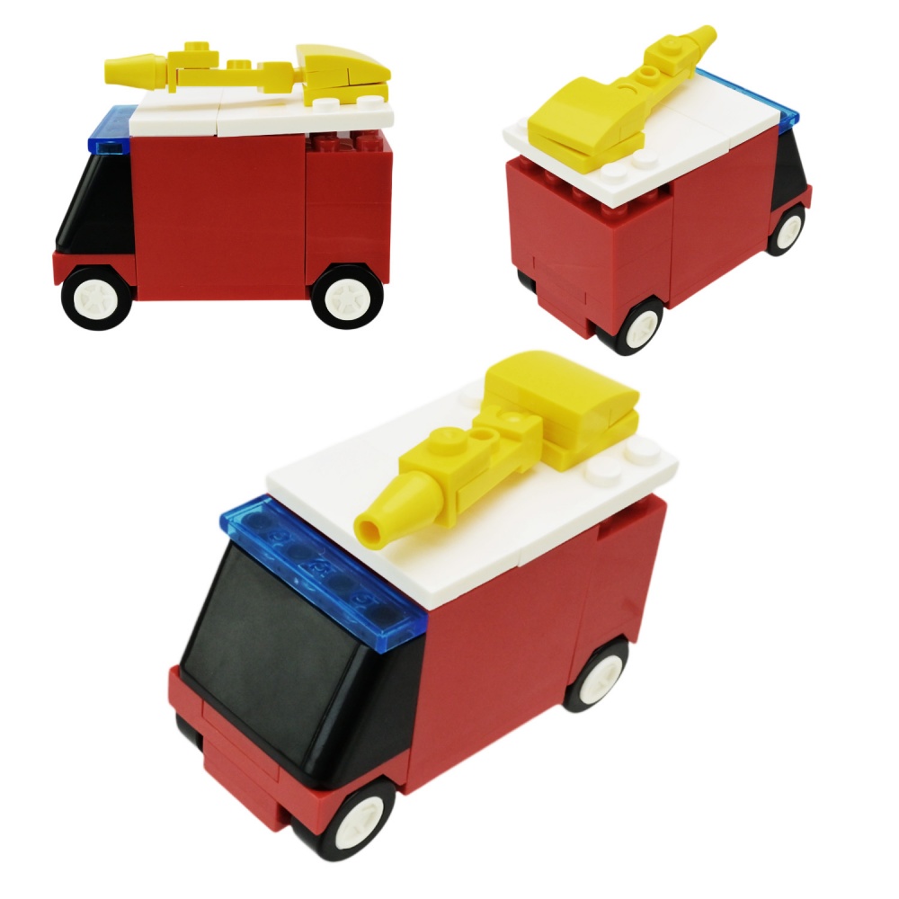 Игрушка-конструктор Iblock Kids hits JUNIOR Пожарная (в ассортименте) KH51/004