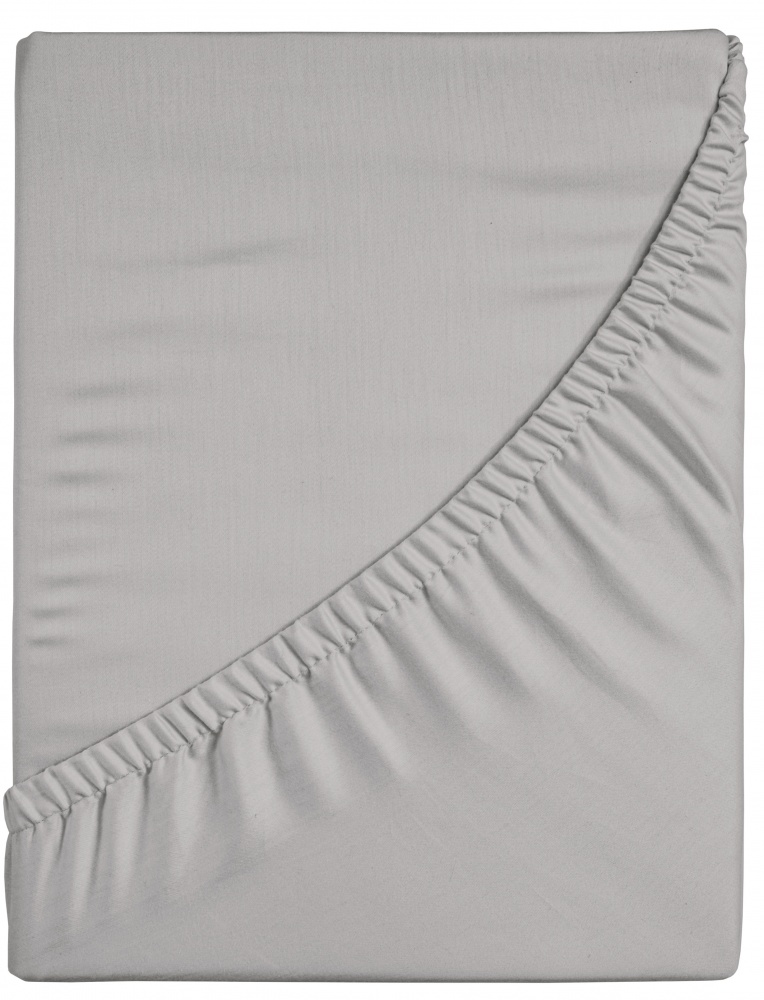 Простирадло на резинці OYSTER MUSHROOM 140x200 см сірий UP! (Underprice)