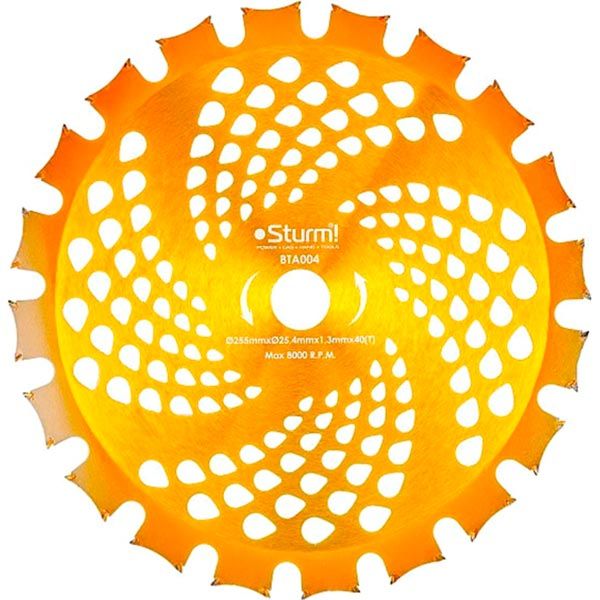 Диск Sturm для триммера BTA004 Ø255x25,4 мм