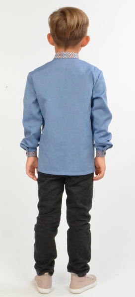 Вишиванка Едельвіка 1121-18/00 р.122 блакитний 1121-18/00 