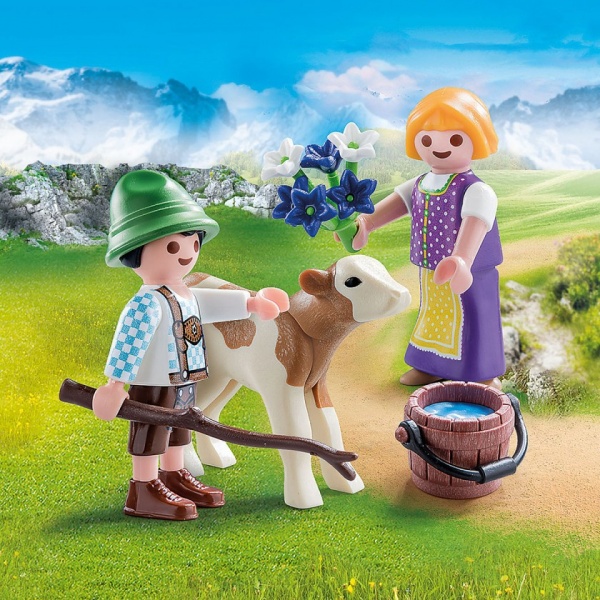 Конструктор Playmobil Діти з телям 70155 6336512