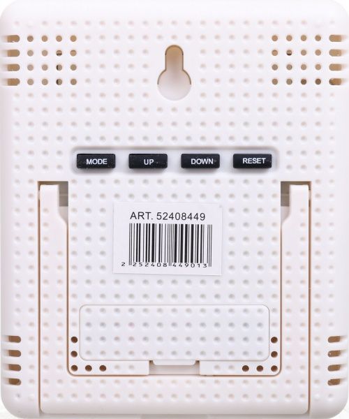 Годинник настільний Mood 10х1.5х12 см чорний