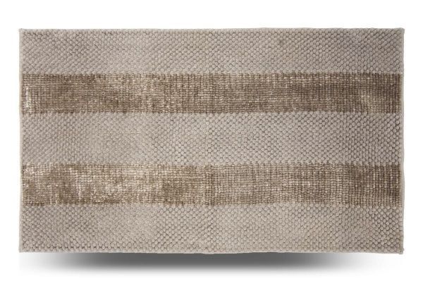 Коврик для ванной Dariana Ананас 70х120 см серый