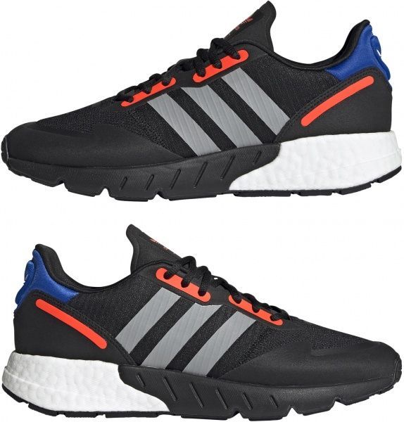 Кроссовки Adidas ZX 1K BOOST FY5649 р.UK 8,5 черный