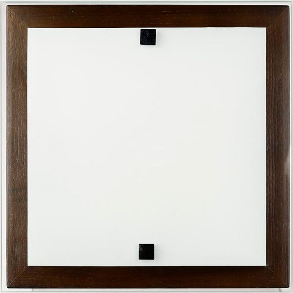 Світильник настінно-стельовий Декора Шервуд 21800 1x60 Вт E27 горіх 