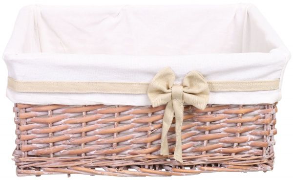 Кошик плетений з текстилем Tony Bridge Basket дитячий 39x29x18 см HQ10-072-4 