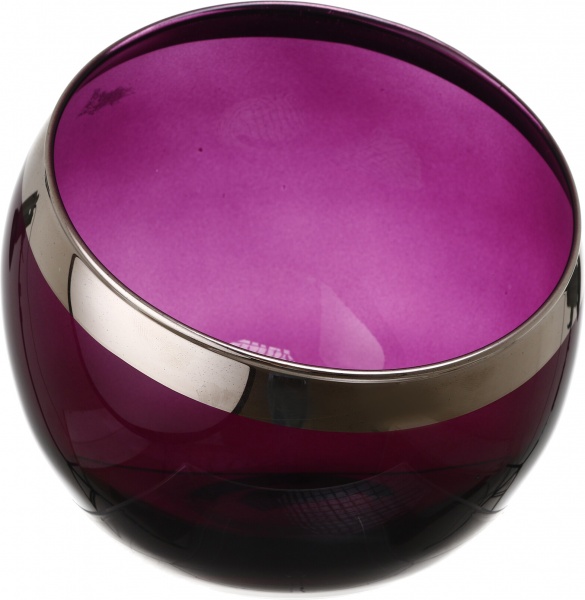 Ваза Wrzesniak Glassworks Semisphere 16,3 см вересковый 