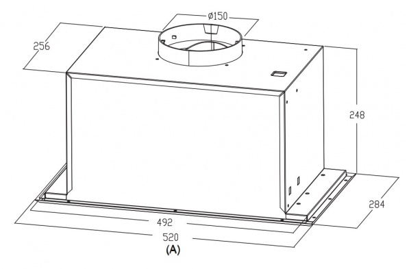 Витяжка Interline Street BL A/52 M/2/M