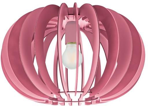 Люстра потолочная Eglo Fabella 1x60 Вт E27 розовый 95952 
