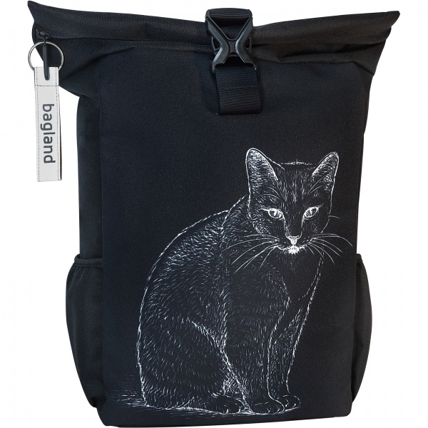 Рюкзак Bagland Кіт 81566 сiрий