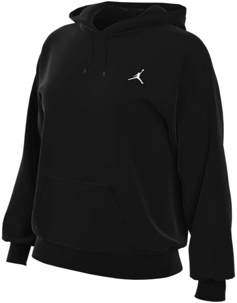 Джемпер Nike W J BRKLN FLC PO DQ4458-010 р. S чорний