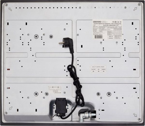 Варильна поверхня Eleyus Lora 60 BL CTF