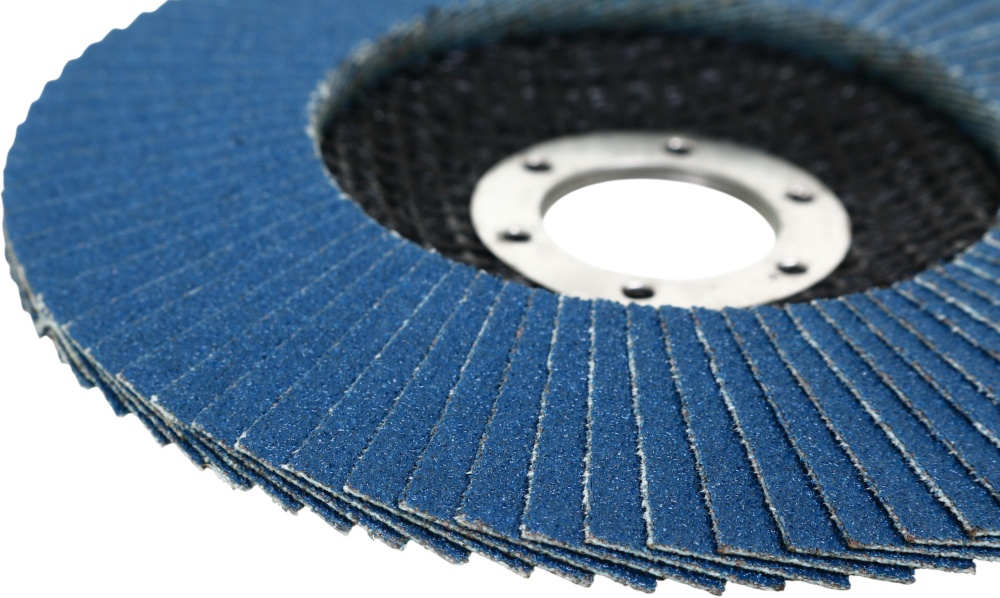 Круг пелюстковий LION торцевий по металу/нержавійці 125х22,23 мм 125 мм P120