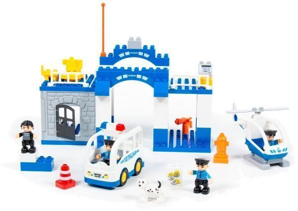 Конструктор строительный Полесье Полицейский участок 77547